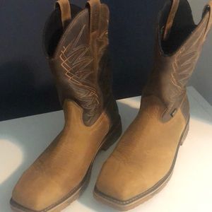 Their Irish Setter work boots. Size 13. Waterproof